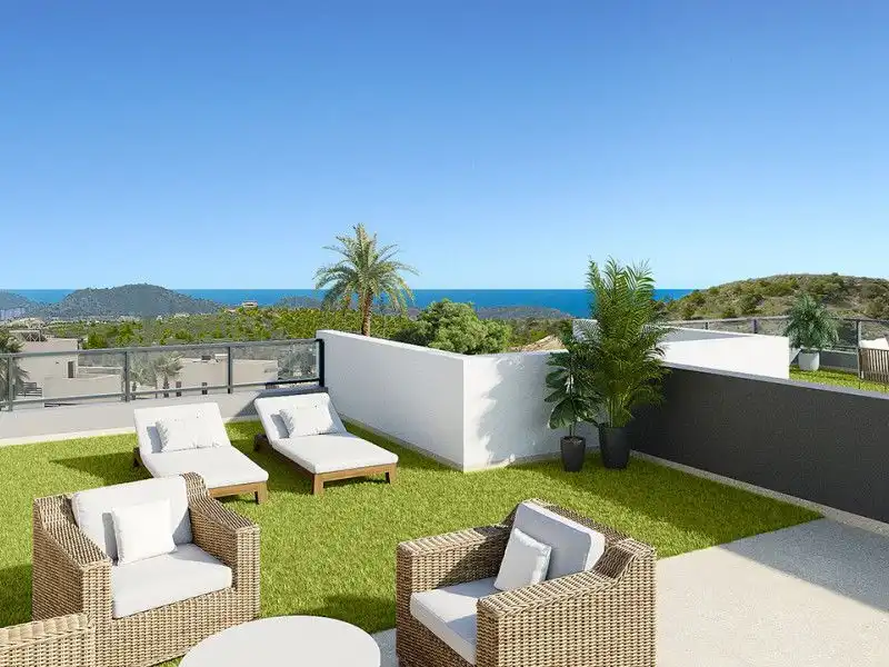 Apartament amb piscina en venda a Balcón de Finestrat - Terra Marina, imagen 6