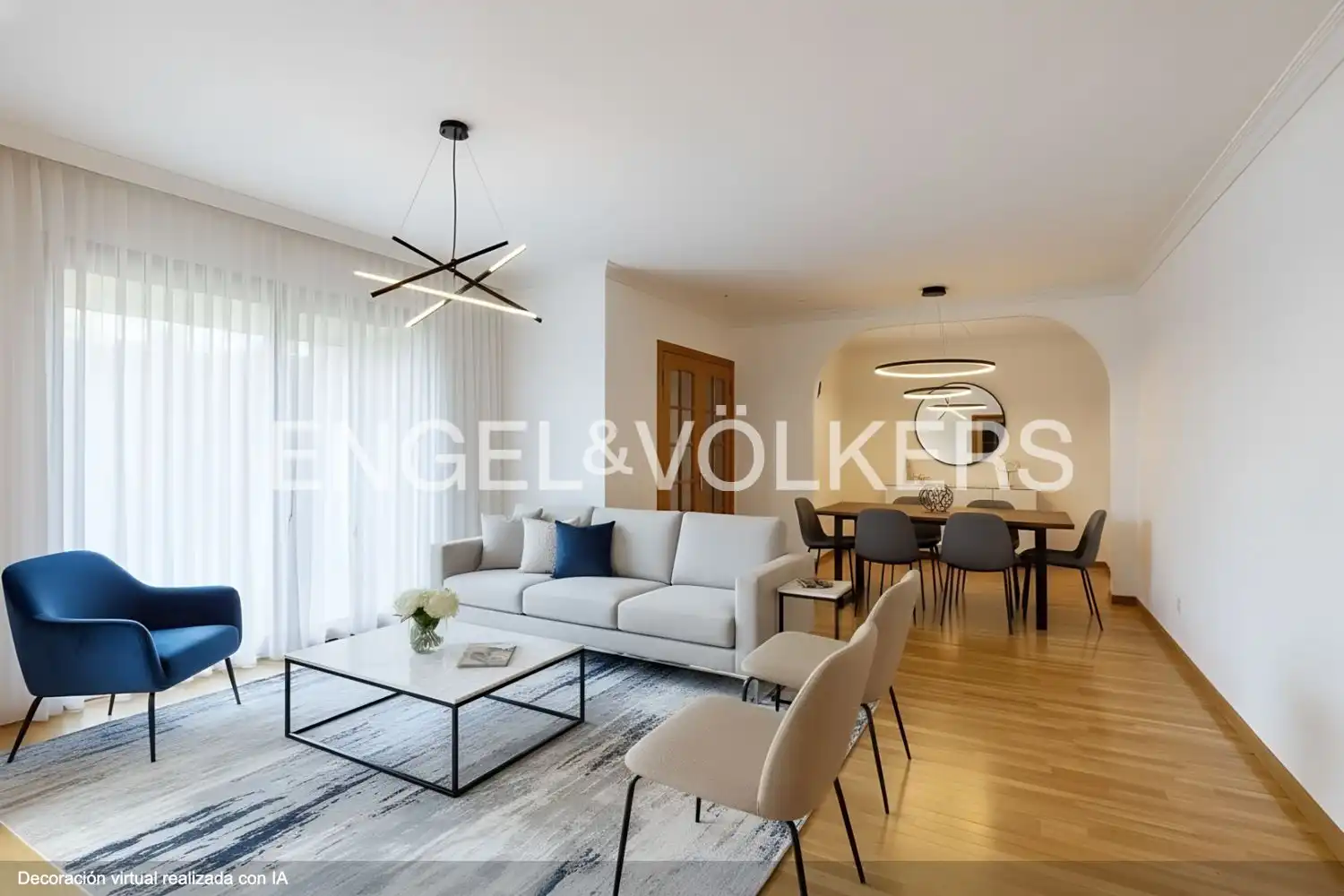 Sala de estar de Casa adosada en venta en Madrid con Aire acondicionado, Calefacción y Jardín privado