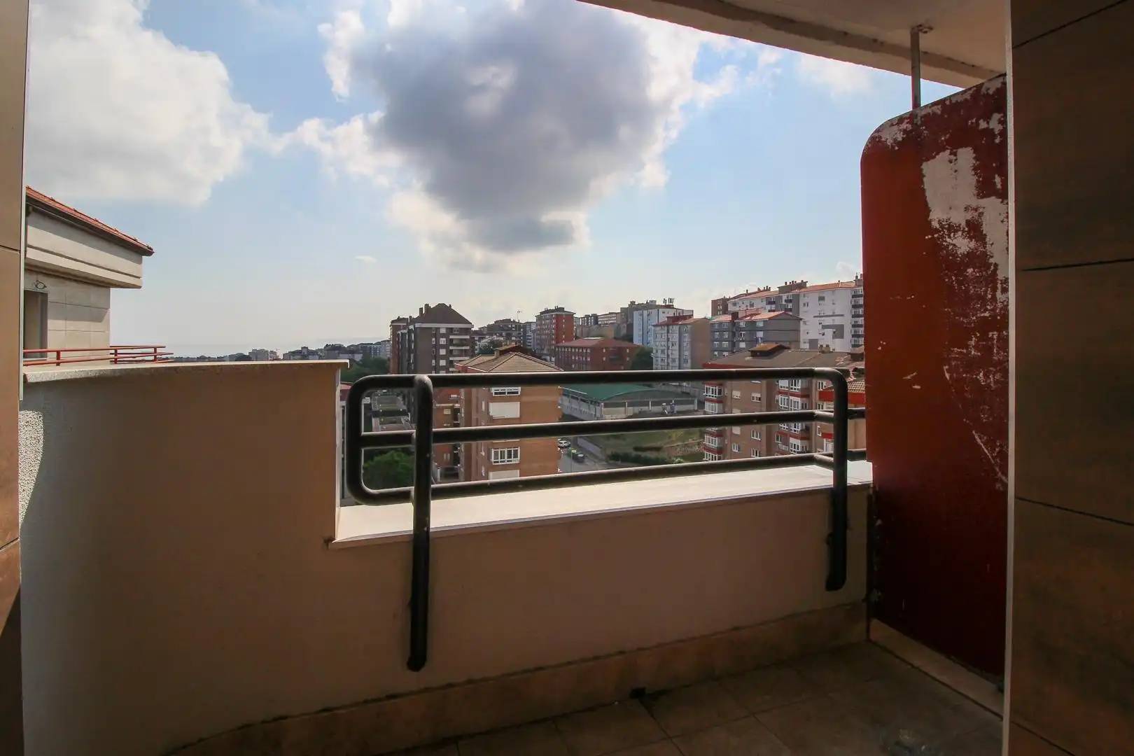 Terraza de Piso de alquiler en Santander con Calefacción, Parquet y Terraza