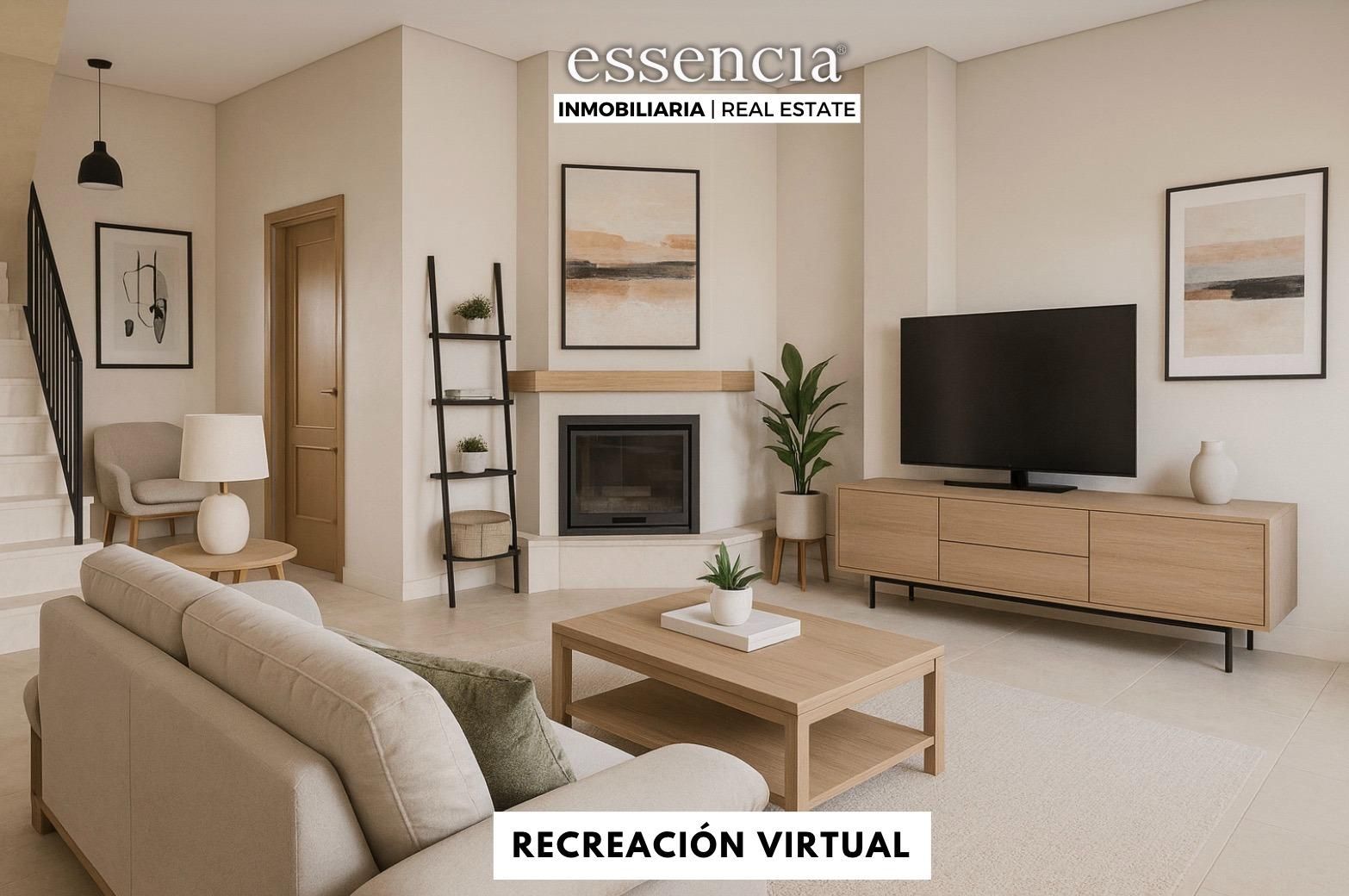 Living room of Single-family semi-detached for sale in Gandia  with Air Conditioner, Private garden and Terrace