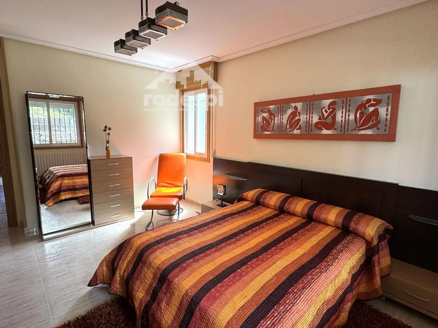 Bedroom of Houses for sale in Melón  with Heating, Terrace and Furnished