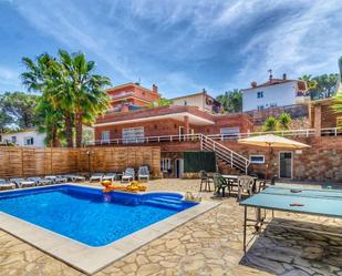 Jardí de Casa o xalet en venda en Lloret de Mar amb Aire condicionat, Terrassa i Piscina