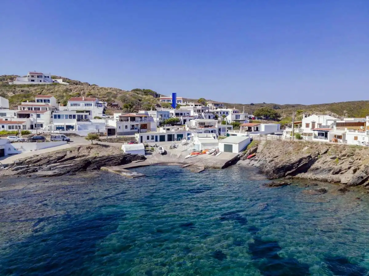 Exterior view of Houses for sale in Maó - Mahón  with Terrace