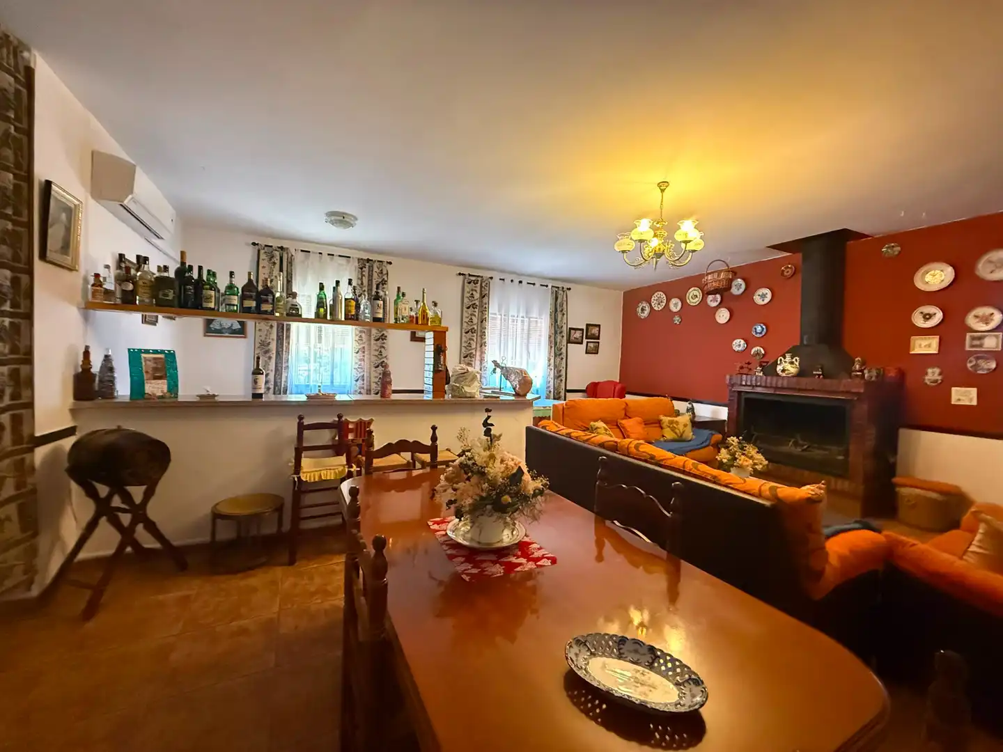 Comedor de Casa o chalet en venta en Argamasilla de Alba con Jardín privado, Terraza y Piscina