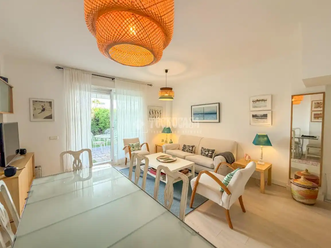 Living room of Flat for sale in Rota  with Air Conditioner, Terrace and Storage room