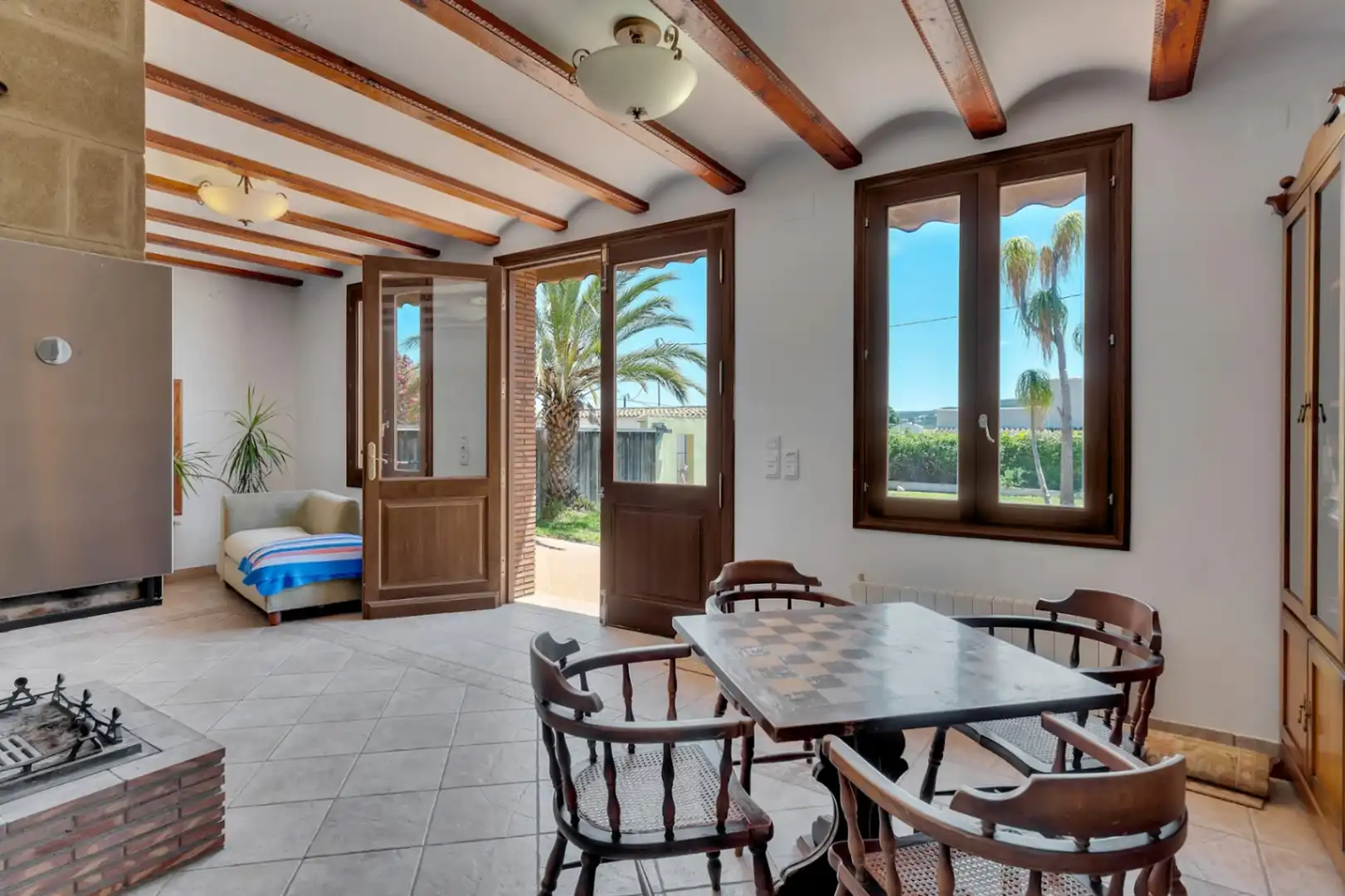 Dining room of Houses for sale in Jávea / Xàbia  with Air Conditioner, Heating and Private garden