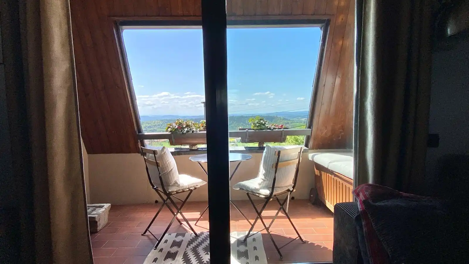 Balcony of Flat for sale in Berga  with Heating, Terrace and Furnished