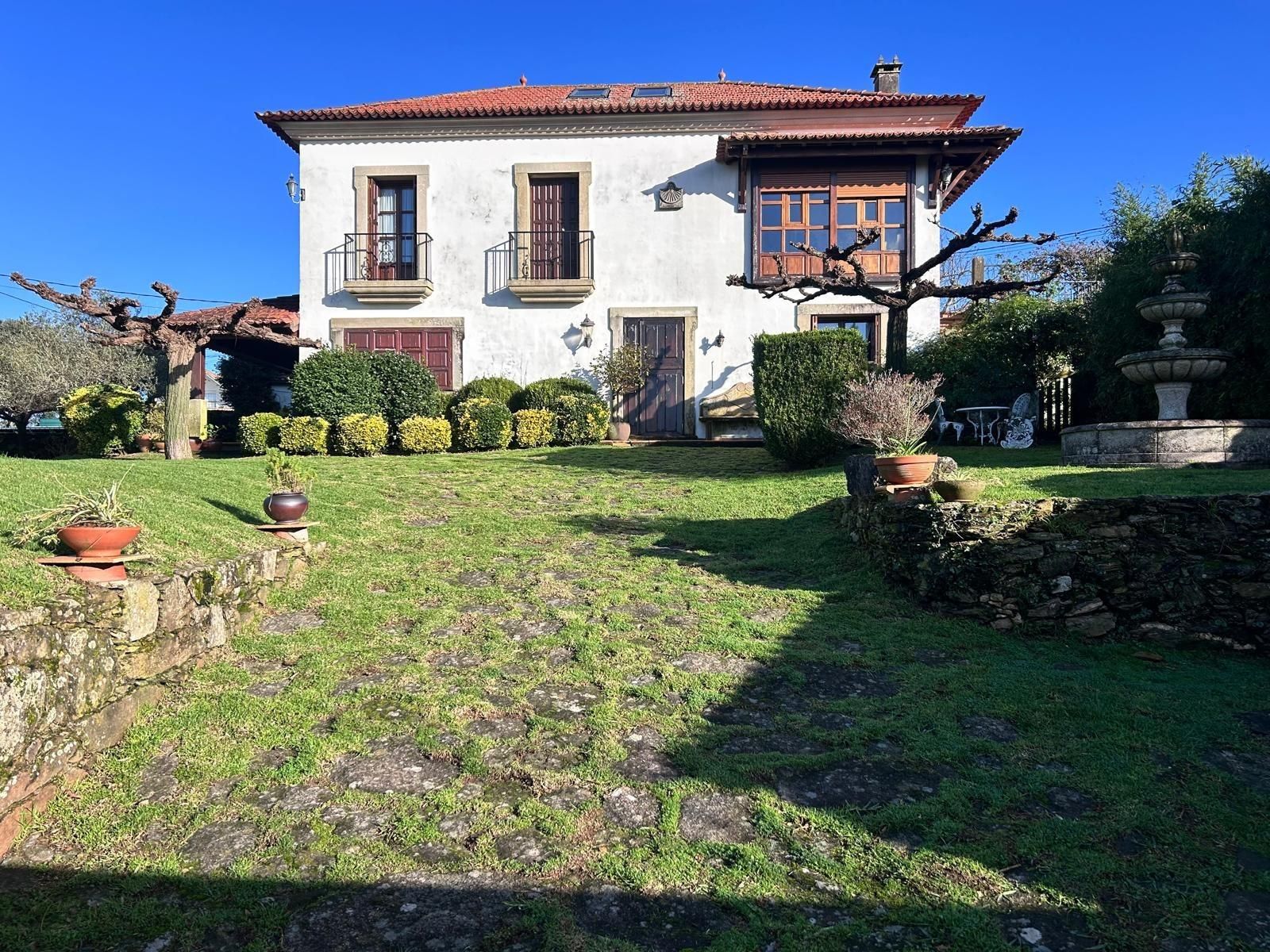 Exterior view of House or chalet for sale in O Rosal    with Private garden, Terrace and Storage room