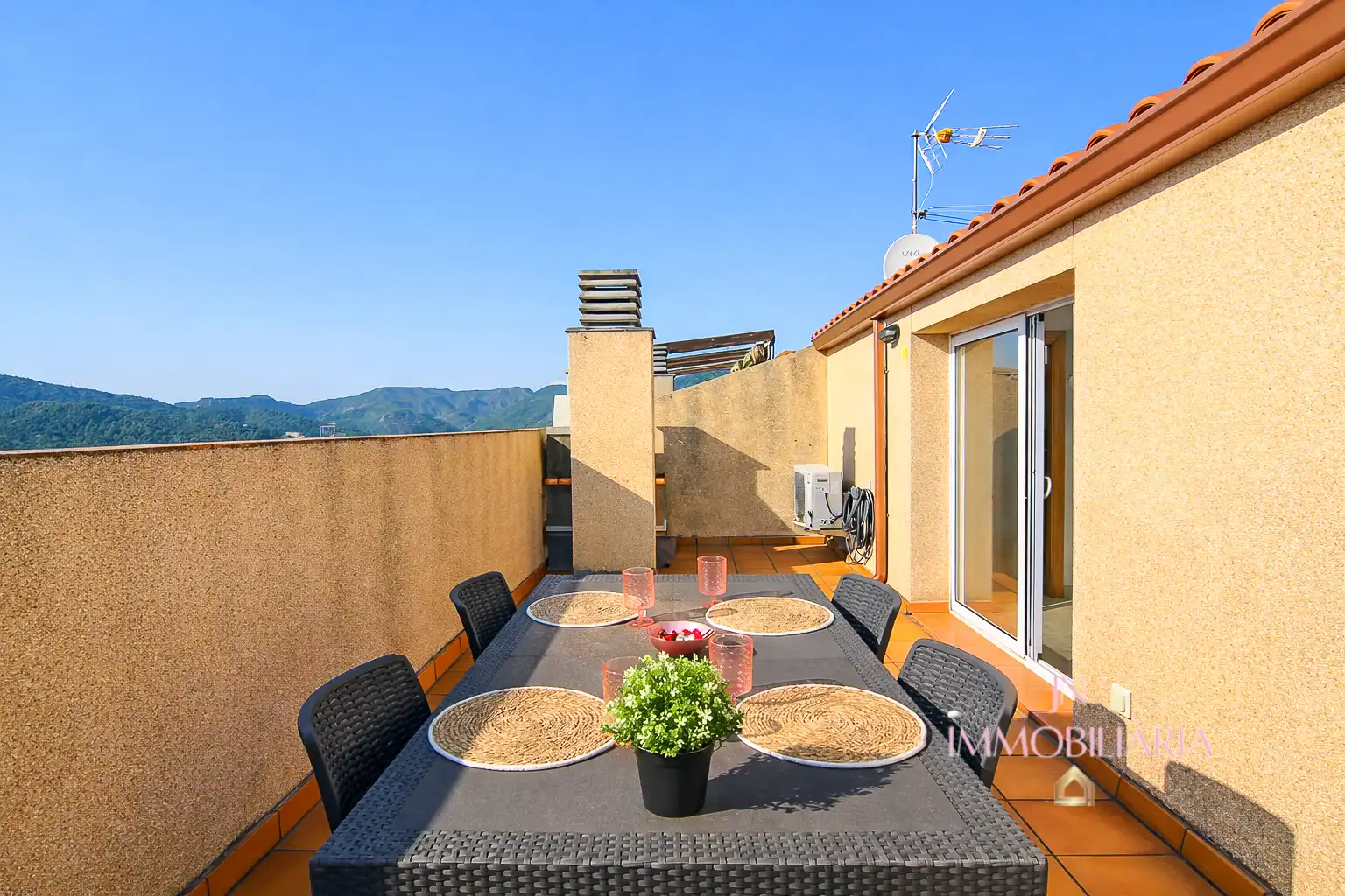 Terrasse von Maisonette zum Verkauf in Esparreguera mit Klimaanlage, Heizung und Terrasse