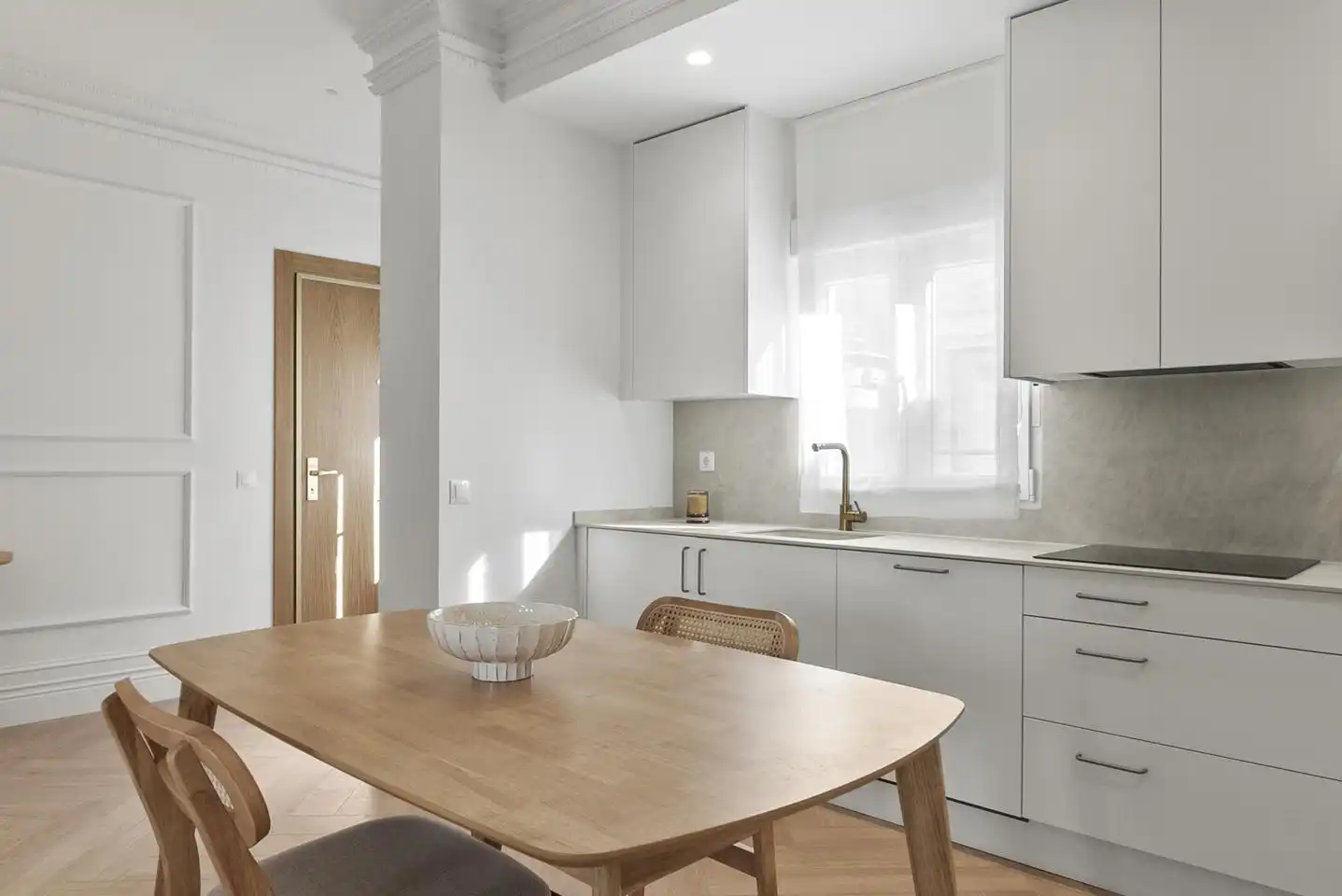 Kitchen of Flat for sale in Madrid  with Air Conditioner, Heating and Furnished