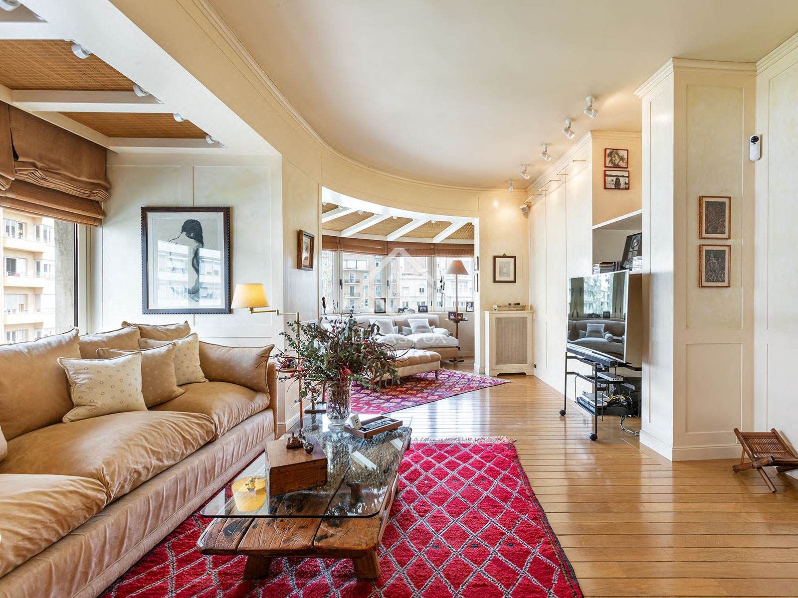Sala de estar de Piso en venta en  Barcelona Capital con Aire acondicionado y Calefacción