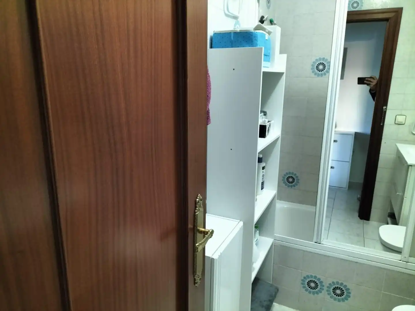 Badezimmer von Wohnung zum Verkauf in Villamuriel de Cerrato mit Heizung und Abstellraum
