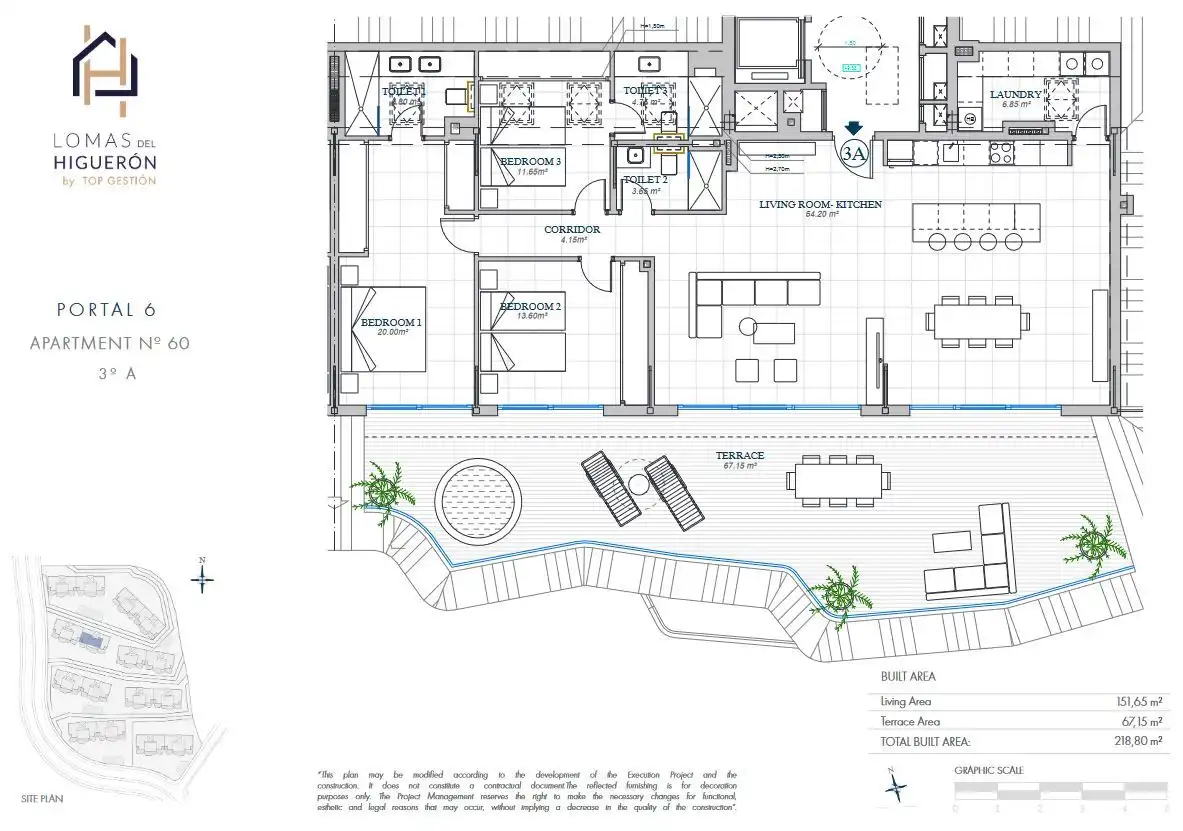 Apartamento con piscina en venta en El Higuerón, imagen 10