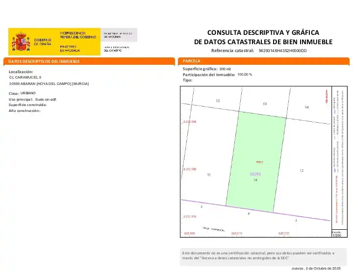 Residencial en venda en Abarán