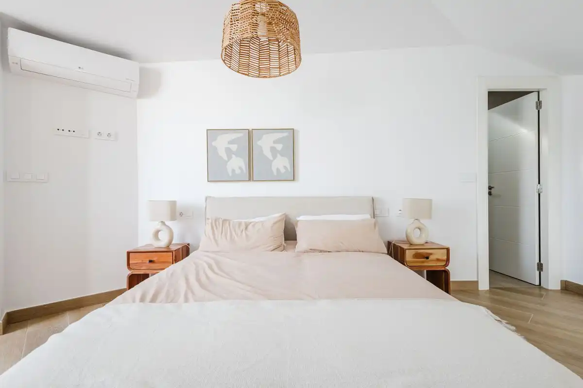 Schlafzimmer von Maisonette zum Verkauf in Málaga mit Klimaanlage, Heizung und Terrasse