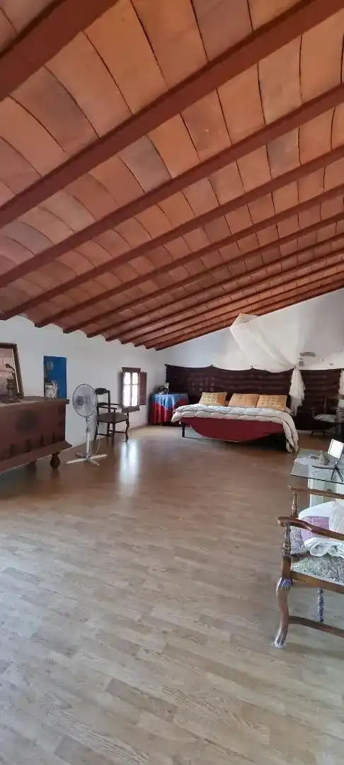 Sala d'estar de Finca rústica en venda en  Murcia Capital amb Piscina
