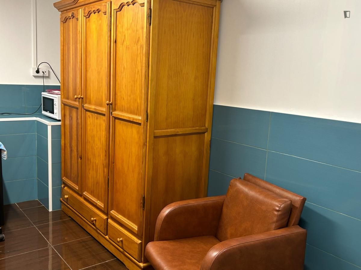 Bedroom of Study to rent in L'Hospitalet de Llobregat  with Air Conditioner, Heating and Furnished