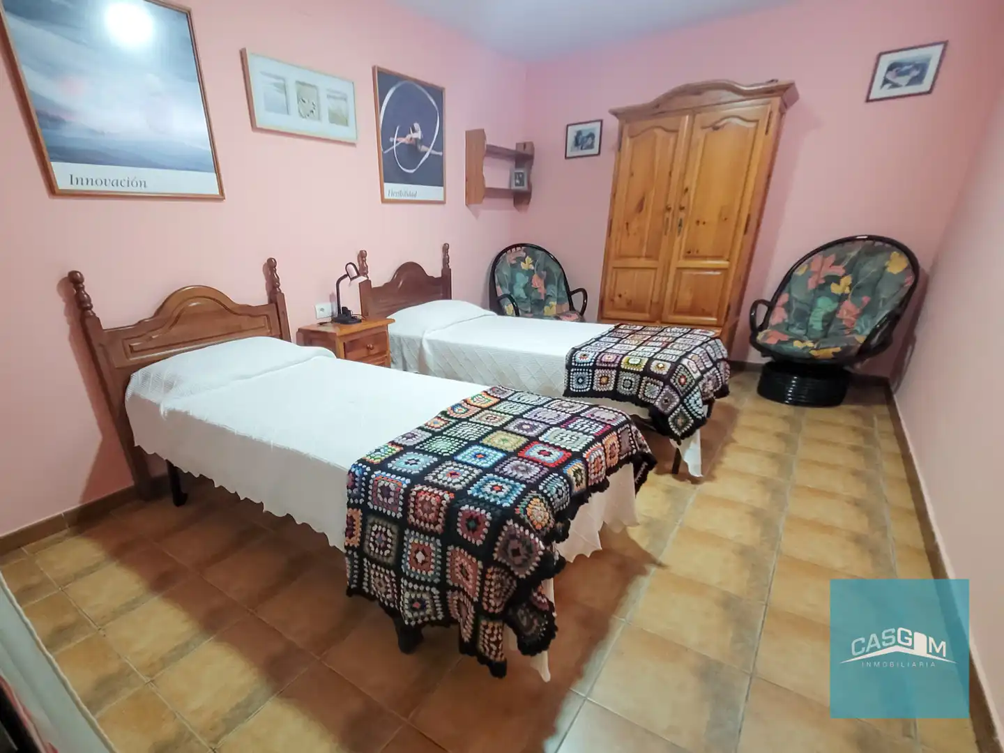 Bedroom of Houses for sale in Aljaraque  with Air Conditioner, Heating and Private garden