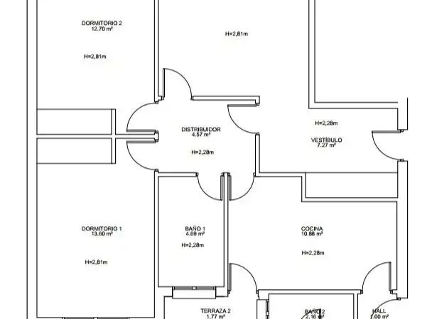 Flat with lift to rent in Ríos Rosas 9, imagen 3