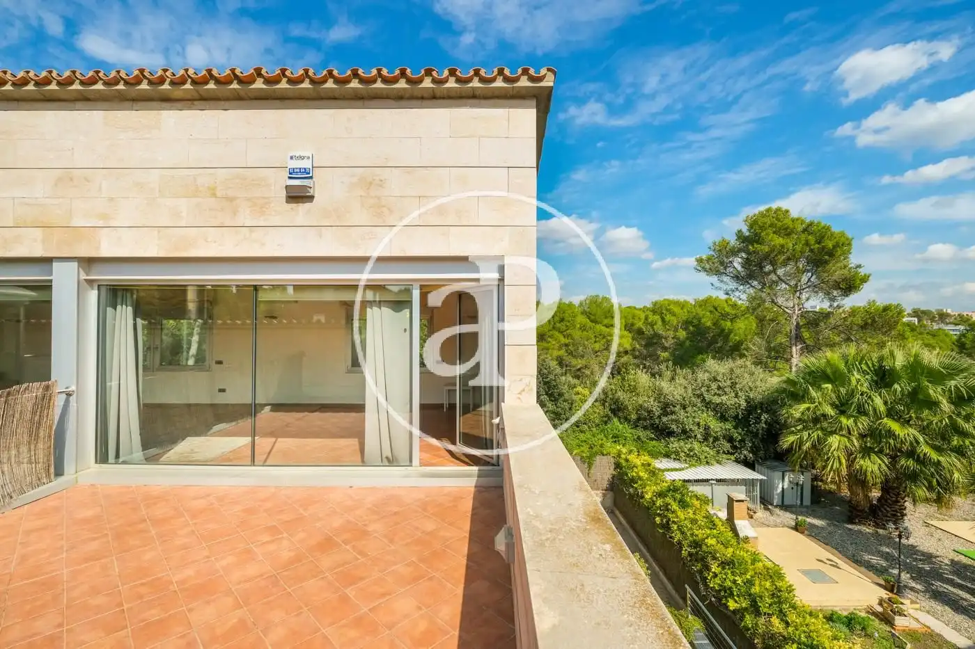 Vista exterior de Casa o chalet de alquiler en Cerdanyola del Vallès con Aire acondicionado, Calefacción y Jardín privado