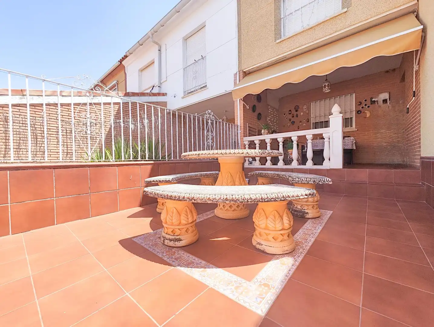 Terrassa de Casa o xalet en venda en Argamasilla de Calatrava amb Aire condicionat, Calefacció i Moblat