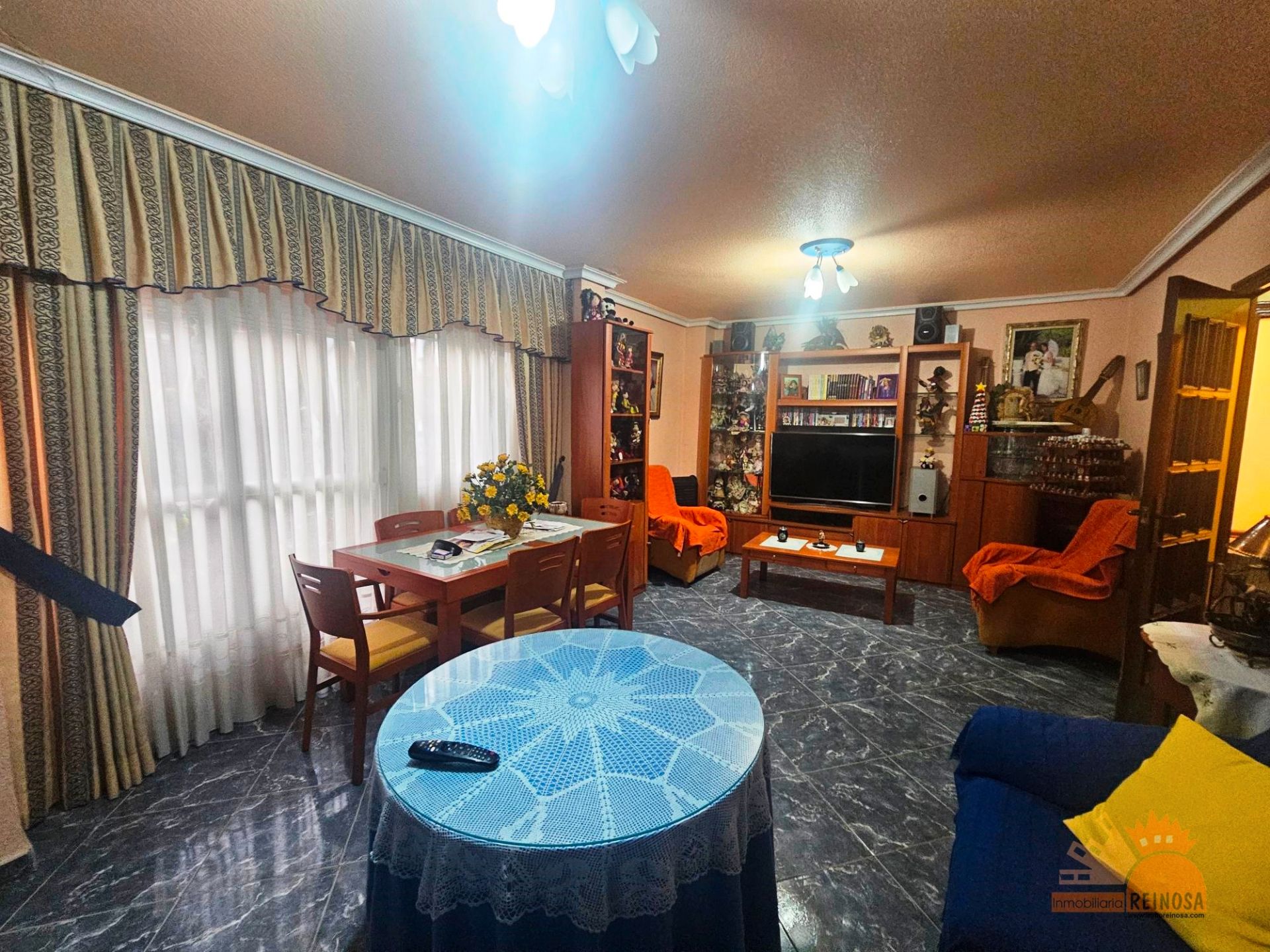 Living room of Single-family semi-detached for sale in Molina de Segura  with Air Conditioner