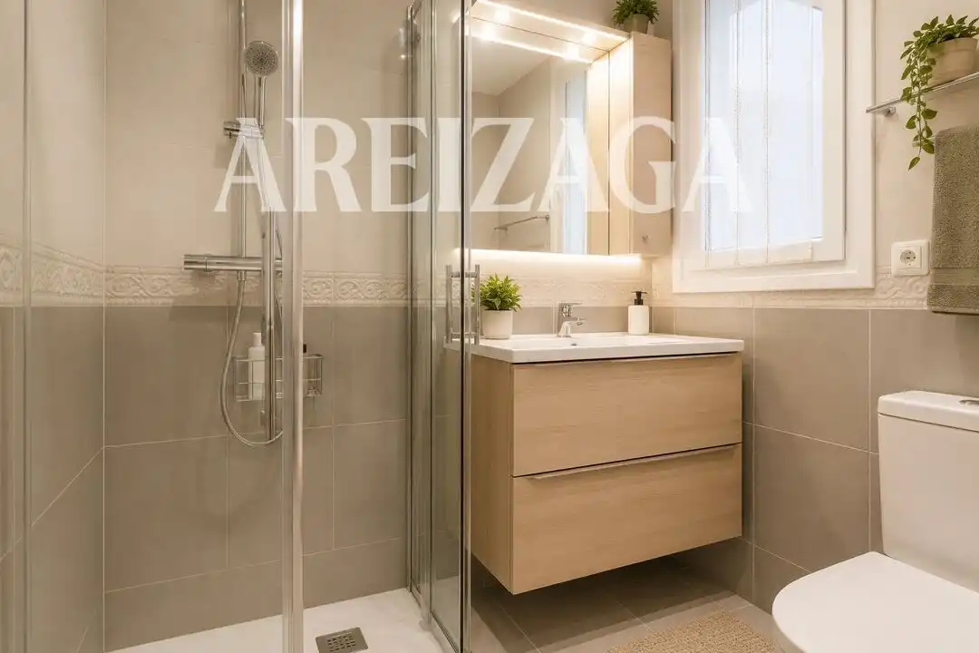 Baño de Piso en venta en Donostia - San Sebastián  con Calefacción y Balcón
