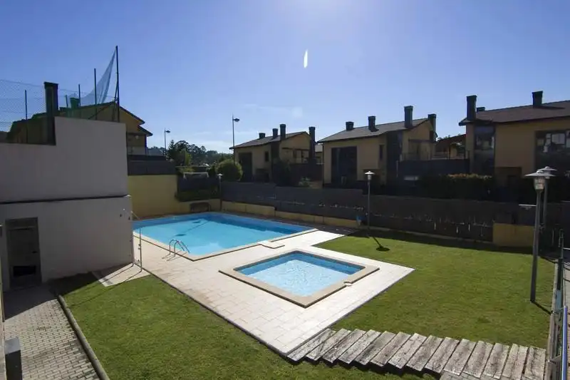 Swimming pool of Detached homes for sale in Oleiros  with Heating, Private garden and Terrace