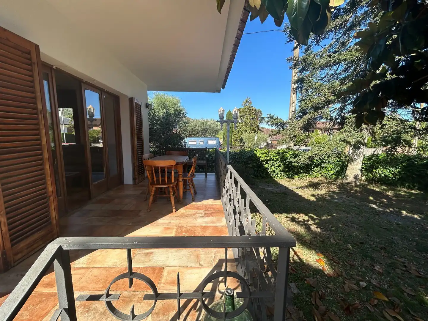 Terrassa de Casa o xalet en venda en Begues amb Aire condicionat, Calefacció i Jardí privat
