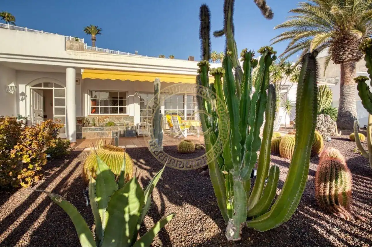 Jardín de Casa o chalet de alquiler en Mogán con Aire acondicionado, Jardín privado y Terraza