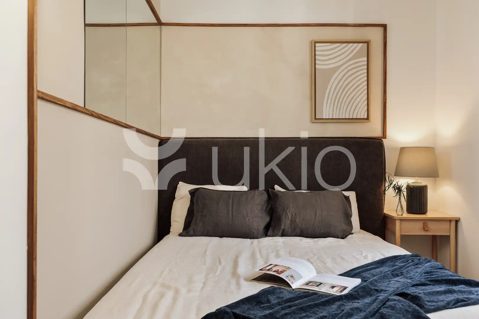 Bedroom of Apartments for rent in Barcelona  with Air Conditioner, Heating and Furnished