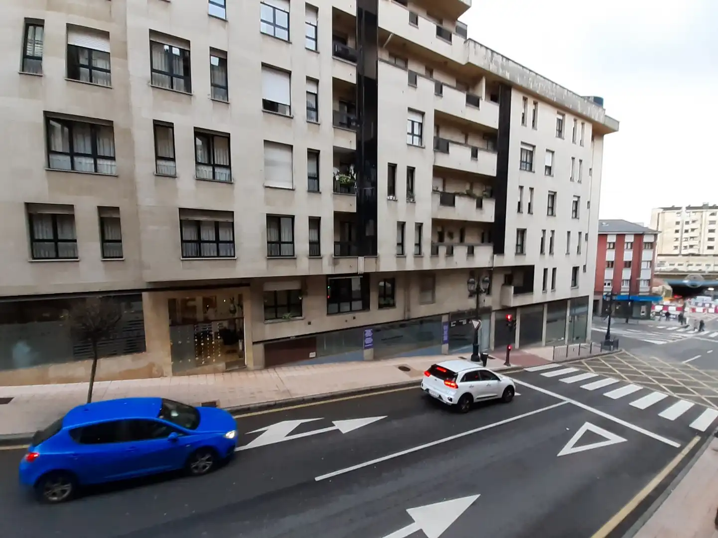 Vista exterior de Piso de alquiler en Oviedo  con Calefacción, Parquet y Terraza