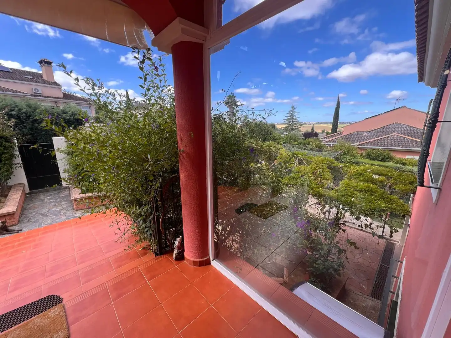 Terrassa de Casa o xalet en venda en Badajoz amb Aire condicionat, Calefacció i Jardí privat