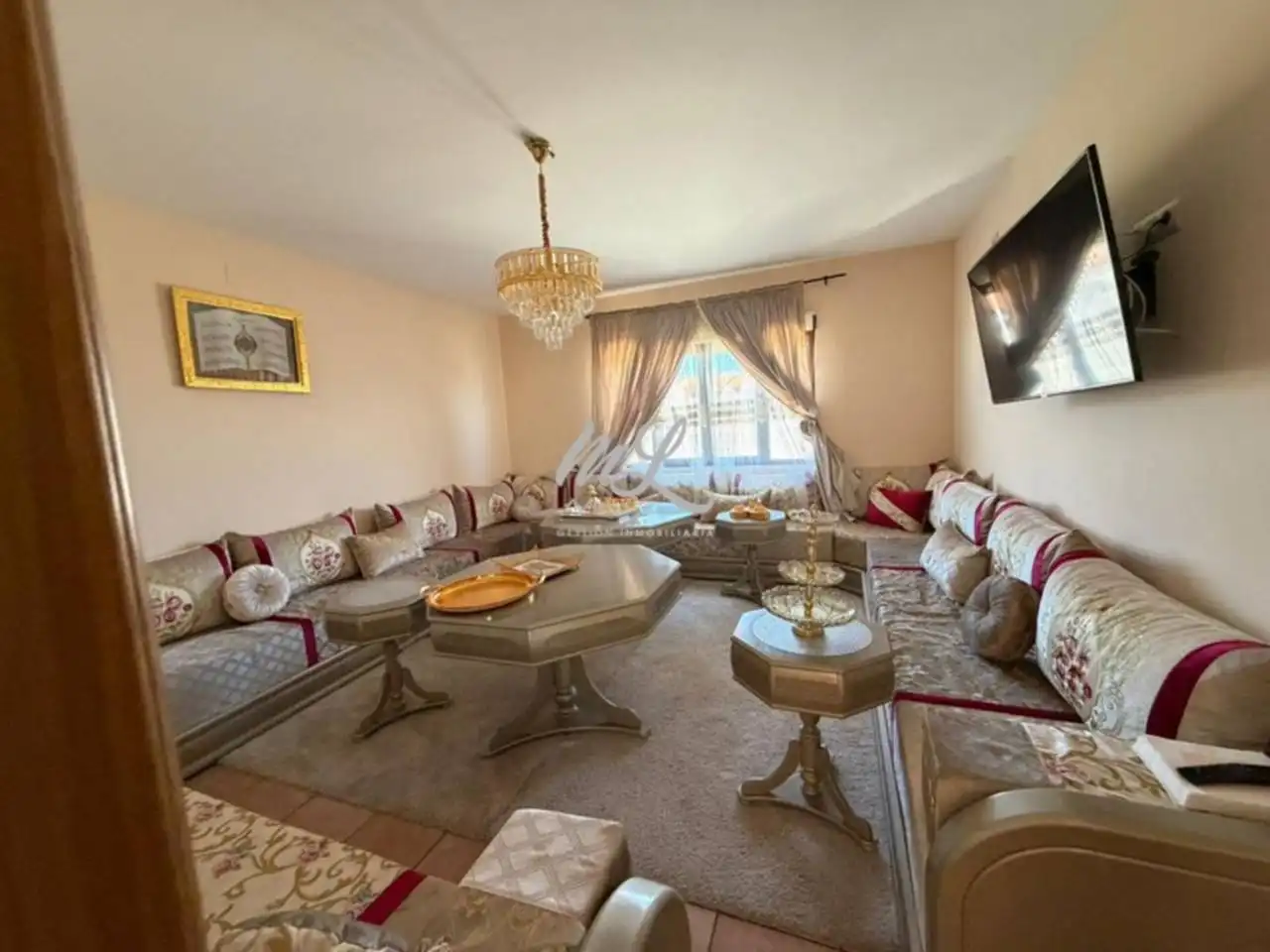 Wohnzimmer von Wohnung zum Verkauf in Navahermosa mit Heizung und Balkon