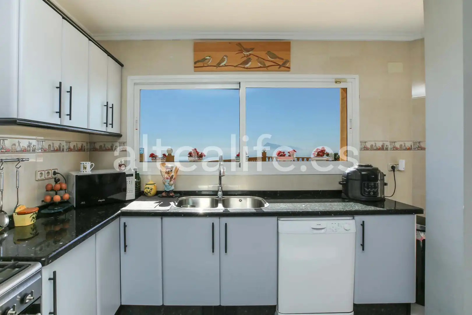 Cocina de Casa o chalet en venta en Altea con Aire acondicionado, Calefacción y Jardín privado