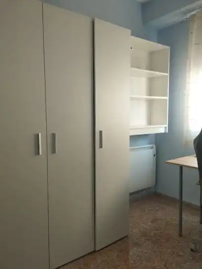 Schlafzimmer von Wohnung zur Miete in Burjassot mit Klimaanlage, Möbliert und Ofen