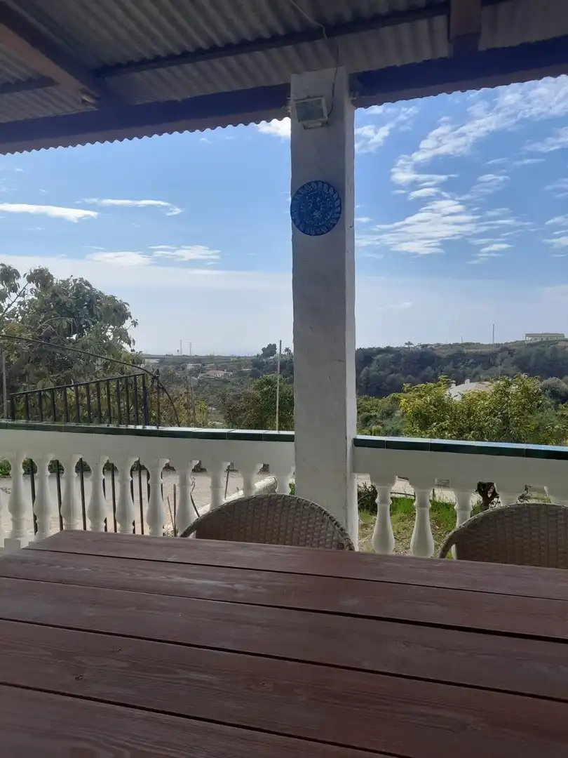 Vista exterior de Finca rústica en venta en Frigiliana con Calefacción, Jardín privado y Terraza