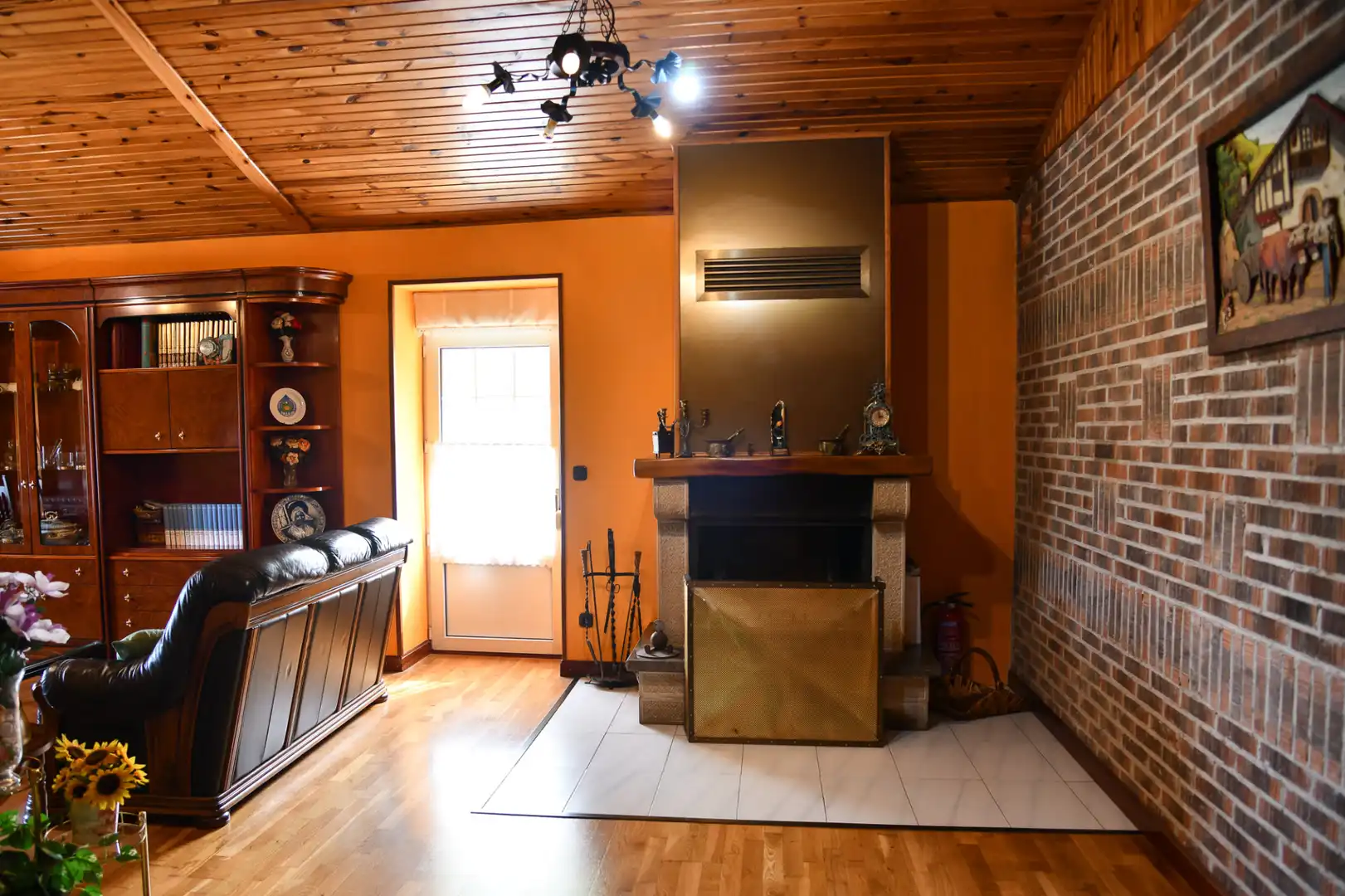 Sala de estar de Casa o chalet en venta en Asparrena con Calefacción, Jardín privado y Terraza