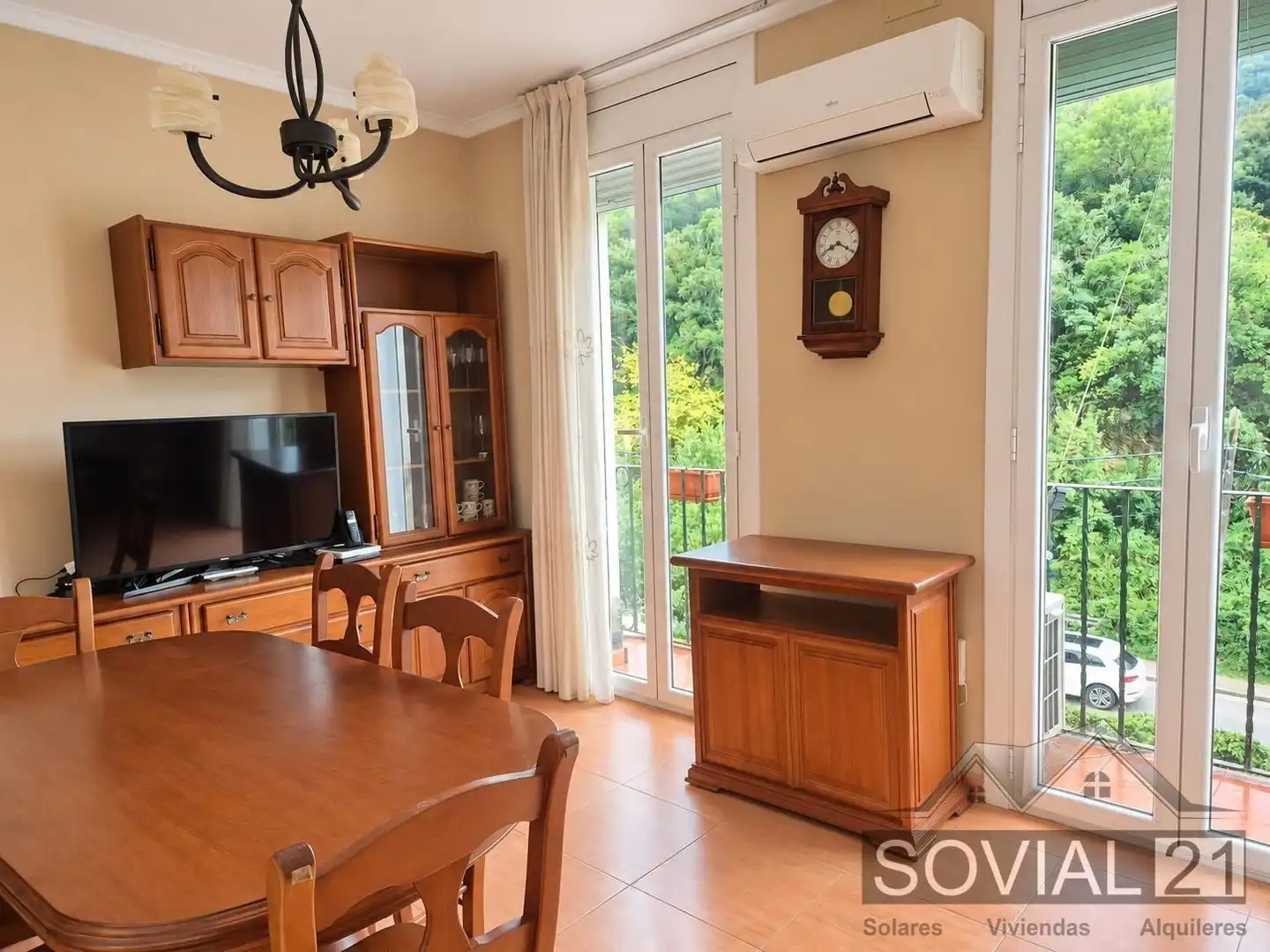 Sala de estar de Piso en venta en Les Planes