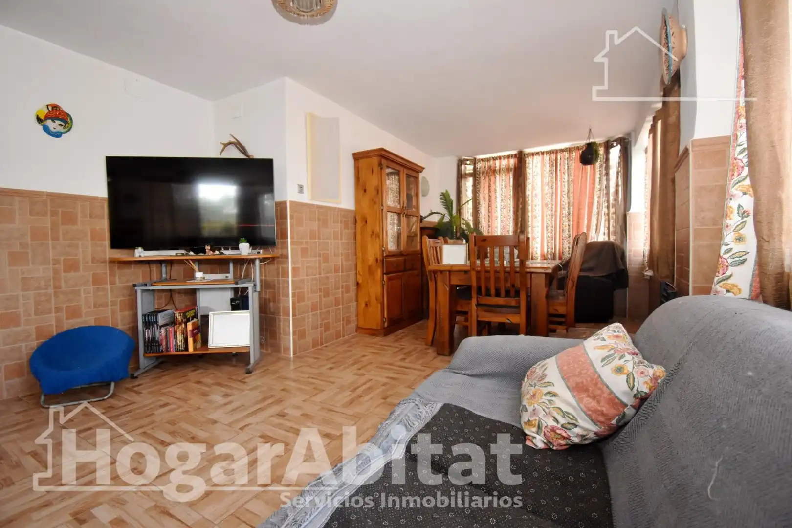 Sala de estar de Casa o chalet en venta en Vila-real con Jardín privado, Terraza y Trastero