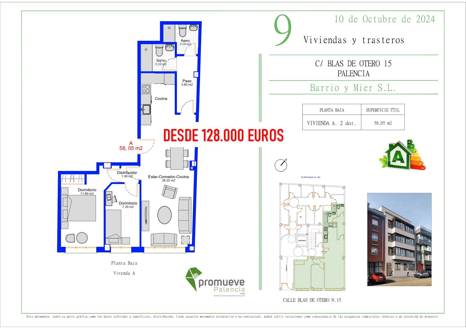 Pis en venda en Palencia Capital