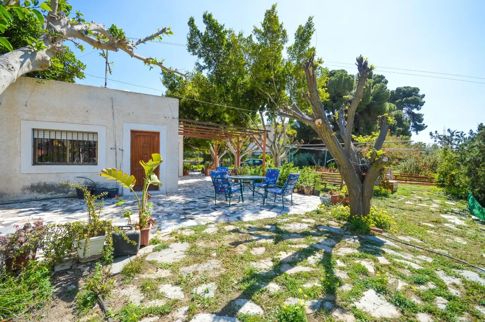 Jardí de Finca rústica en venda en Pechina amb Aire condicionat, Jardí privat i Terrassa