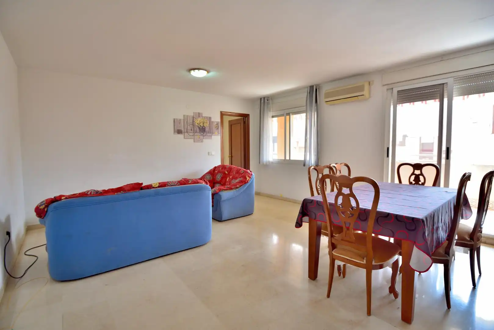 Living room of Attic for sale in Alicante / Alacant  with Air Conditioner, Heating and Terrace