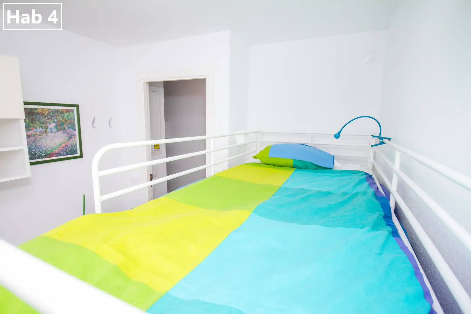 Bedroom of Flat for share in Málaga  with Air Conditioner, Heating and Furnished