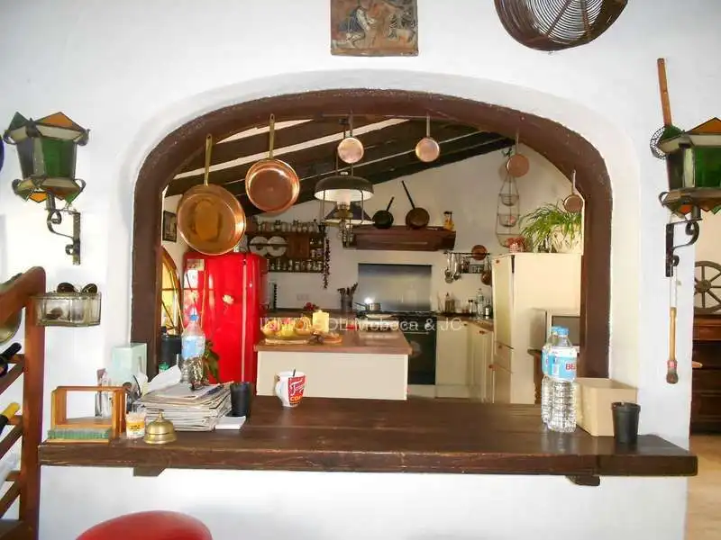 Küche von Country house zum Verkauf in Calpe / Calp mit Privatgarten, Terrasse und Abstellraum