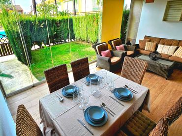 Casa amb piscina de lloguer a Paseo Flecha de Nueva Umbría