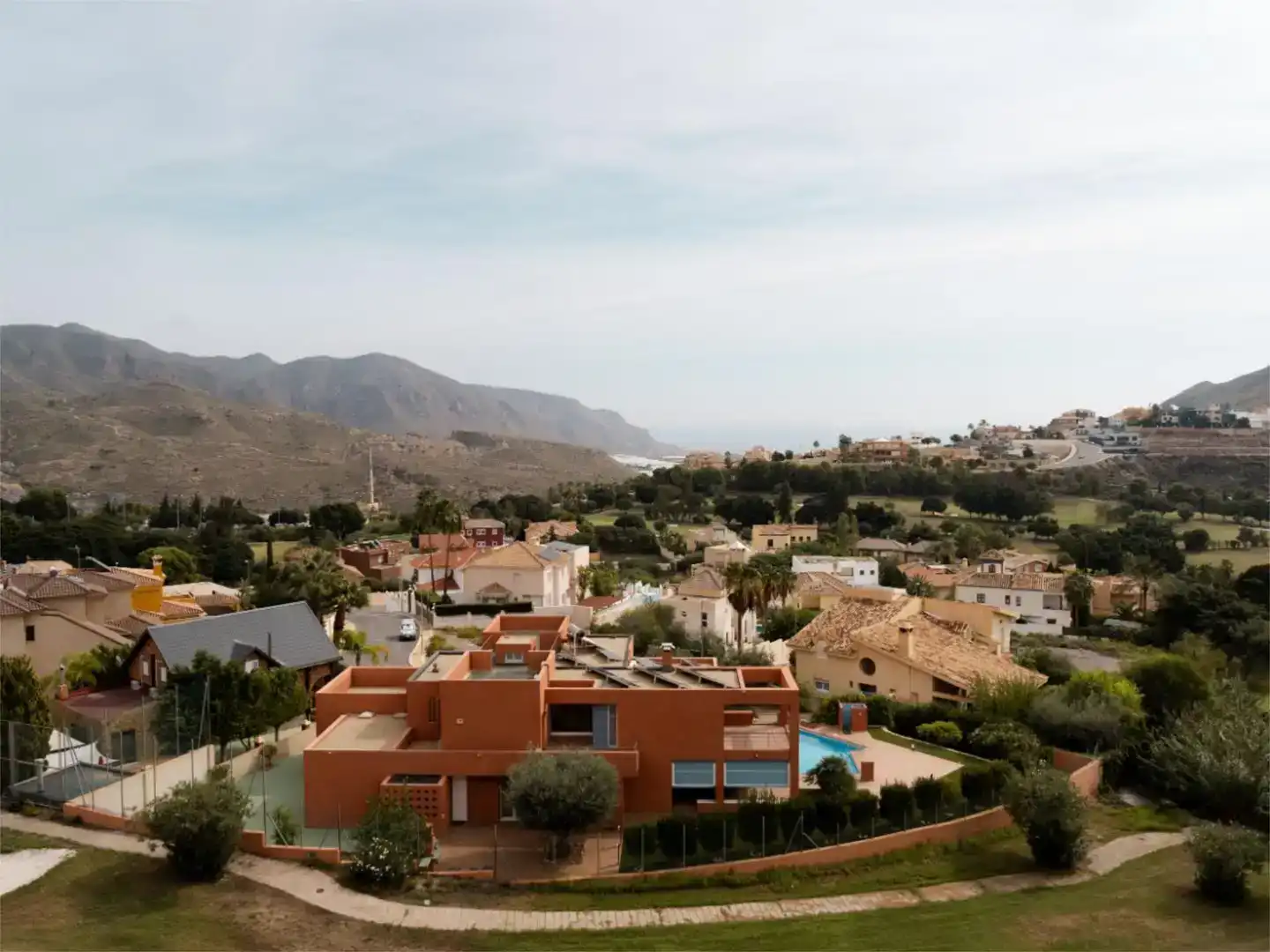 Vista exterior de Apartament en venda en Vícar amb Piscina i Balcó