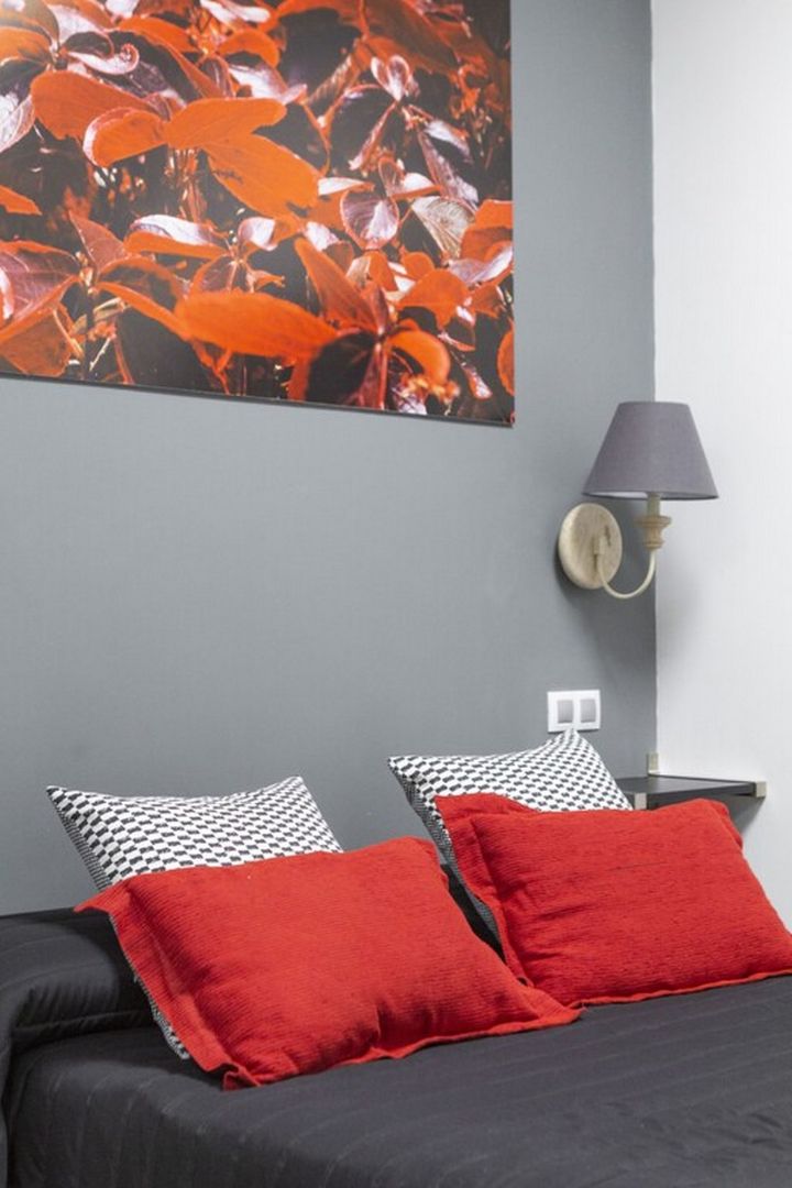 Dormitori de Pis de lloguer en San Sebastián de los Reyes amb Aire condicionat, Moblat i TV