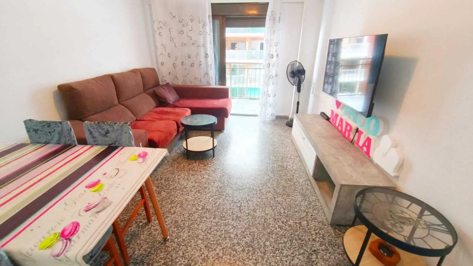 Sala de estar de Piso en venta en Cullera con Terraza y Balcón