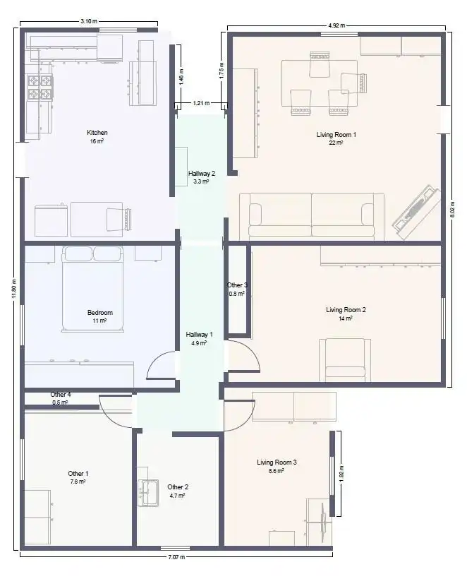 Chalet con jardín en venta en Campo de Mijas, imagen 34